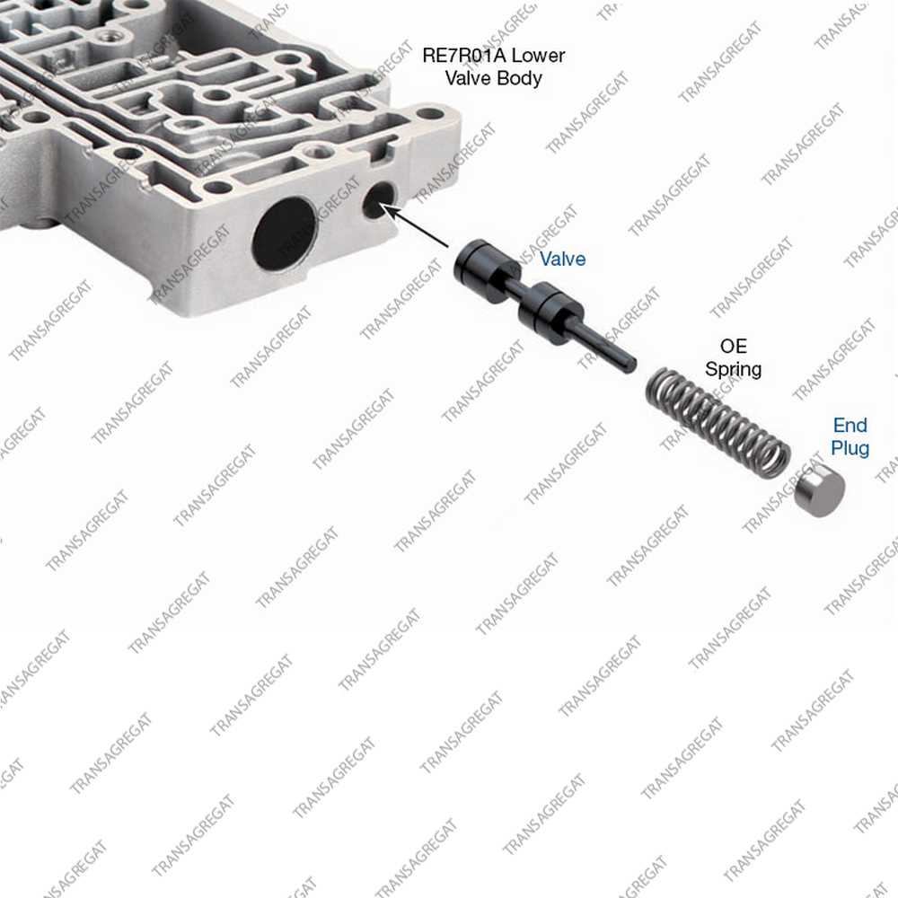 Клапан регулировки блокировки гидротрансформатора (ремонтный)