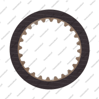 Фрикционный диск (115x1.6x24T) K1, K2, KR (односторонний, внутренние зубья)