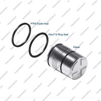 Поршень аккумулятора (улучшенный, с 2 резиновыми кольцами)