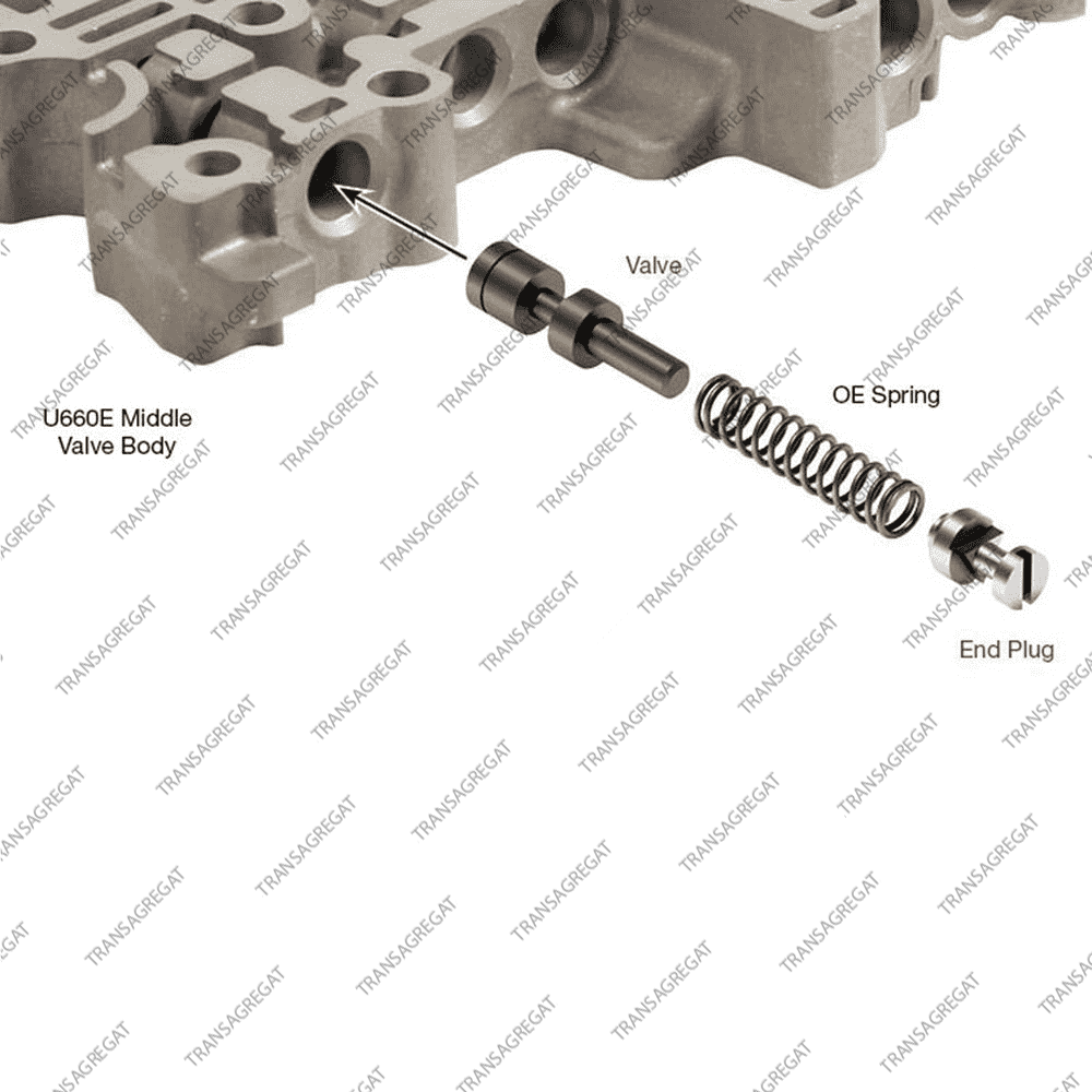 Клапан модулирования давления соленоидов (ремонтный)