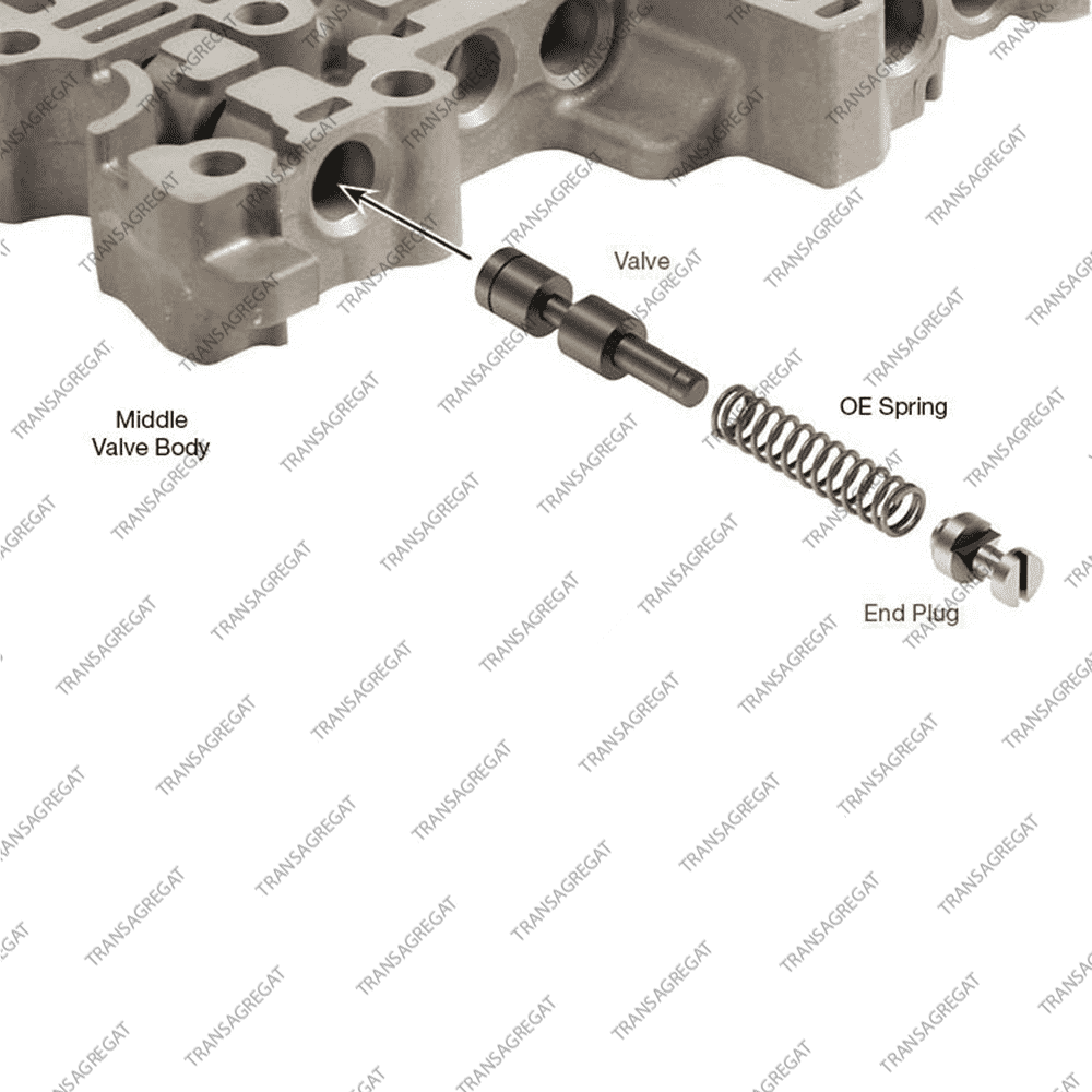Клапан модулирования давления соленоидов (ремонтный)