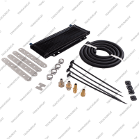 Радиатор охлаждения трансмиссии дополнительный (1.0L-1.8L, 280x100x20mm, под шланг 8.7mm)*