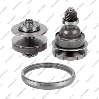 Комплект шкивов с ремнем (тип 1, 30 зубов на шестерне, б/у)