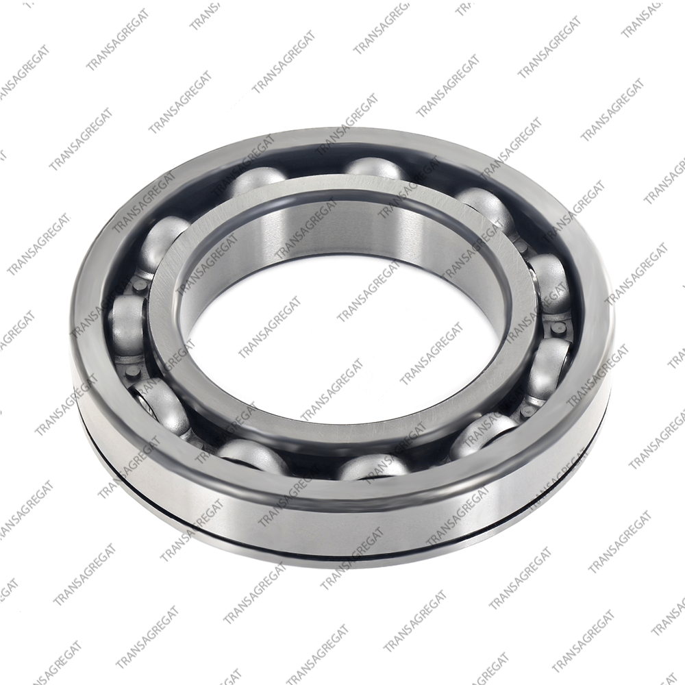 Подшипник ведущего шкива передний (60x101x17.0, шариковый, без стопорного кольца в комплекте)