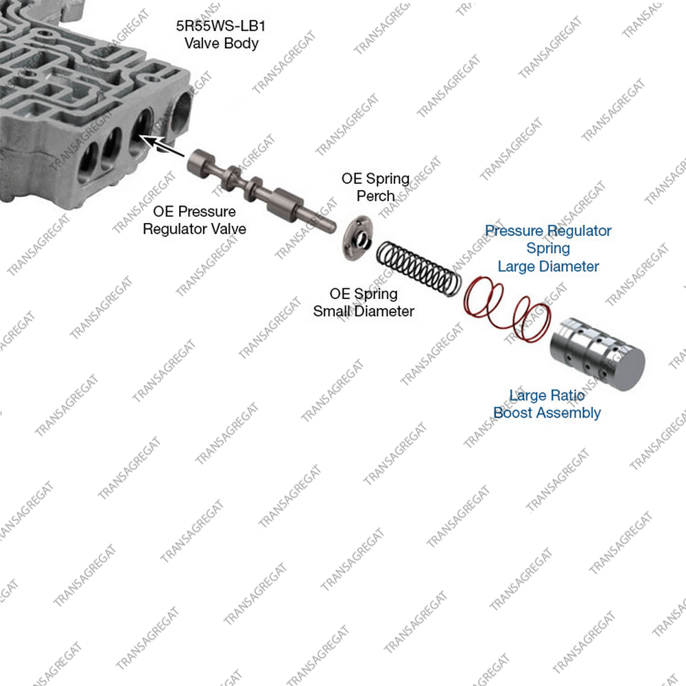 Клапан регулировки давления бустерный (улучшенный)