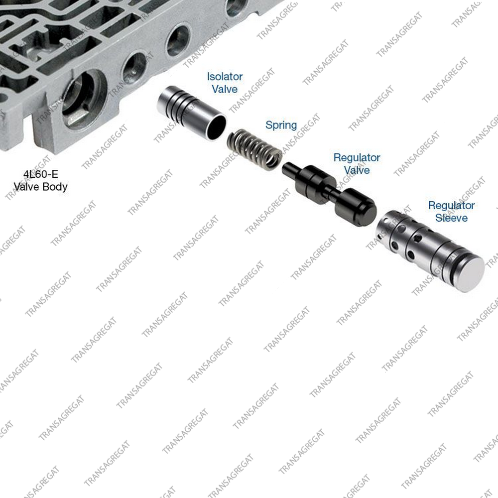 Клапан регулировки блокировки гидротрансформатора, изоляции (ремонтный)