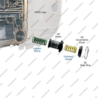 Комплект пружин аккумулятора 1-2 (2007-up, 2шт., усиленные)