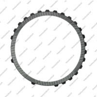 Фрикционный диск (159x2.8x23T) 2-7 Brake (односторонний, наружные зубья, GPZ)