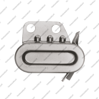 Фильтр (тип 1, металлический, с двумя отверстиями под болты)