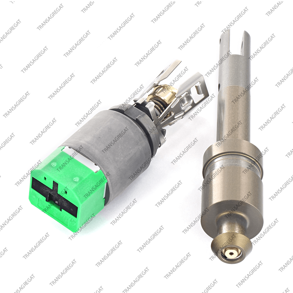 Соленоид блокировки паркинга (зеленый разъем, в комплекте с клапаном, #0501219672)