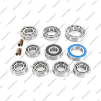 Комплект подшипников (10шт. роликовые и 2шт. скольжения)